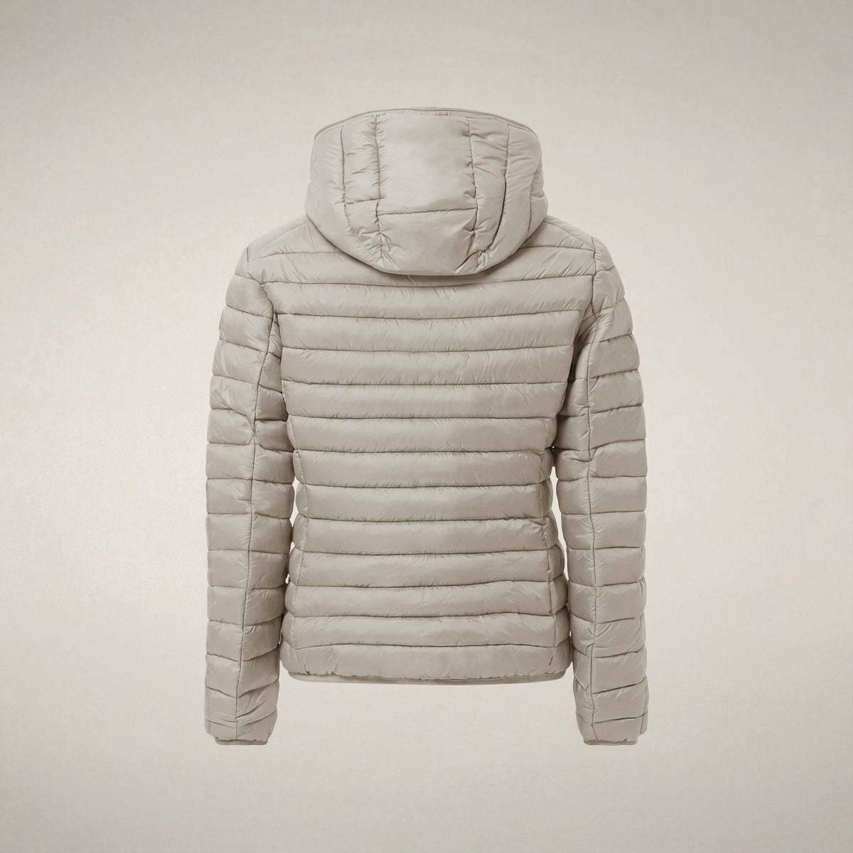 Women's Puffer Jacket Daisy in Rainy Beige