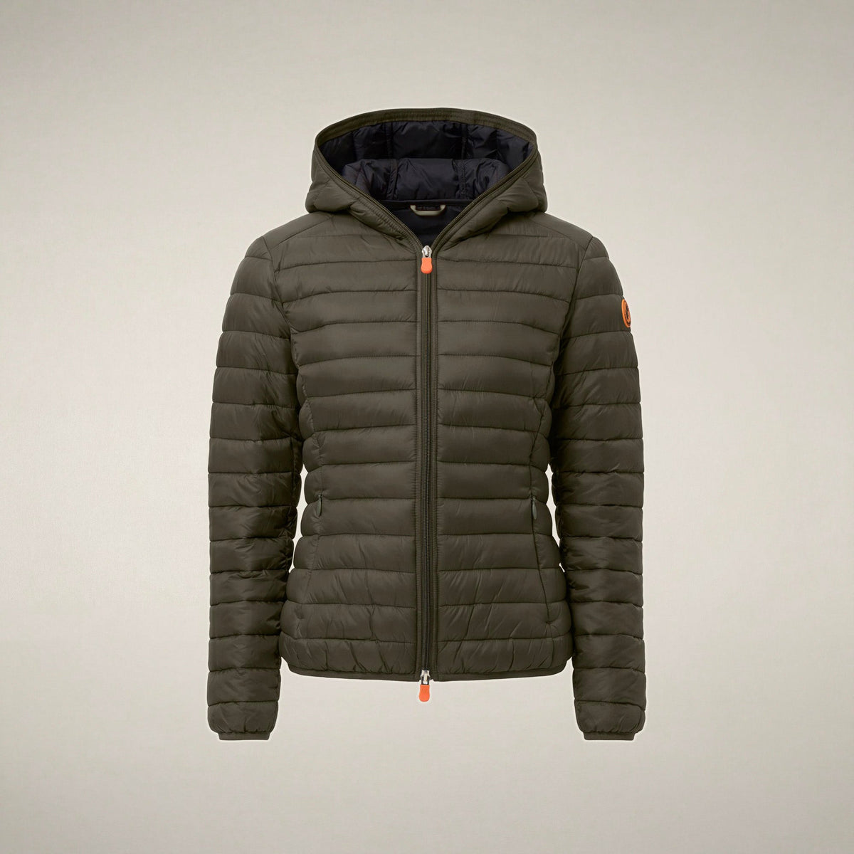 Women's Puffer Jacket Daisy in Land Green