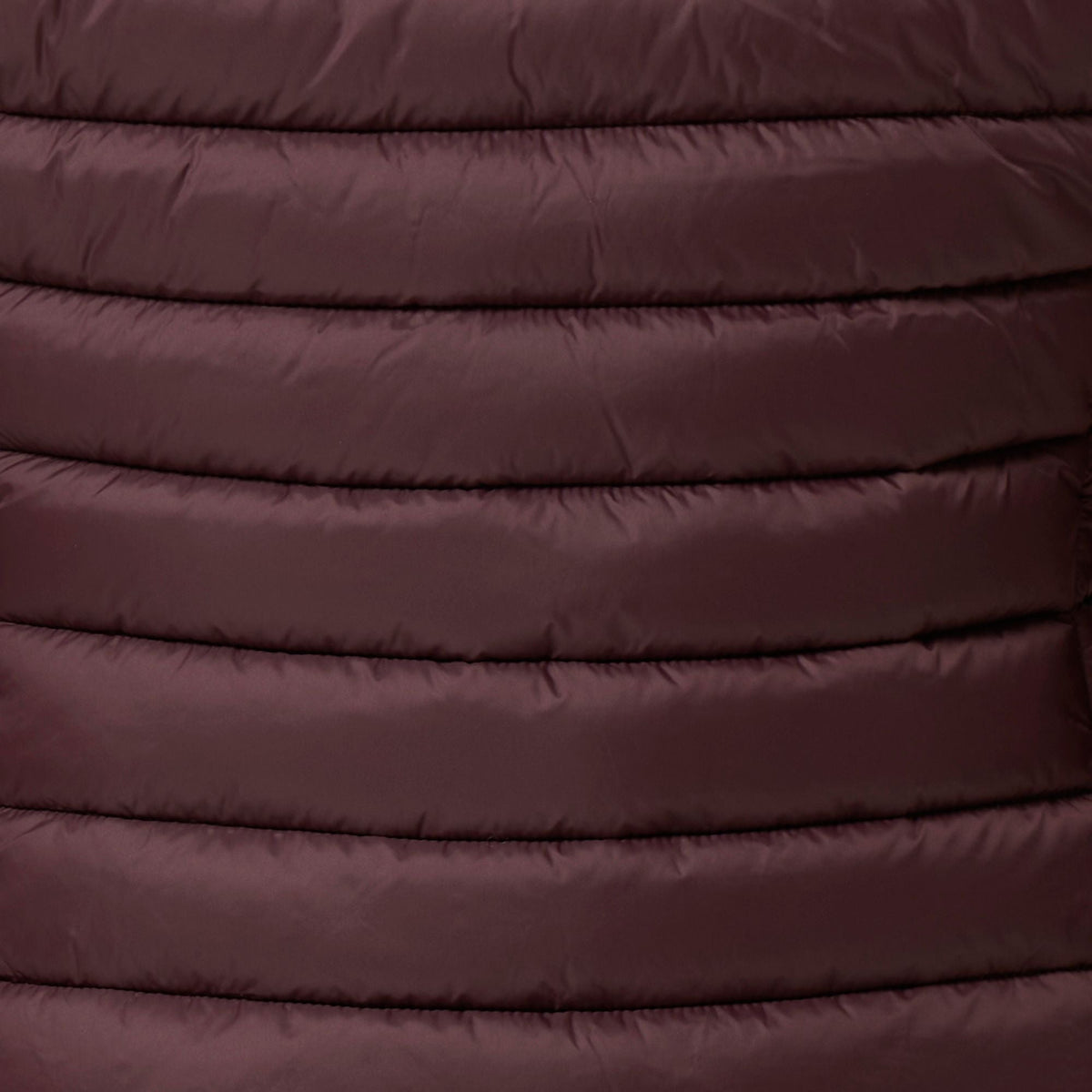 Women's Puffer Jacket Daisy in Burgundy Black