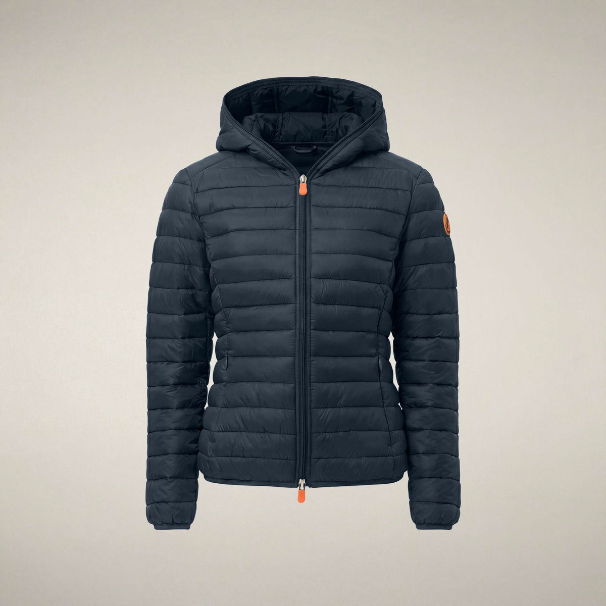 Women's Puffer Jacket Daisy in Blue Black