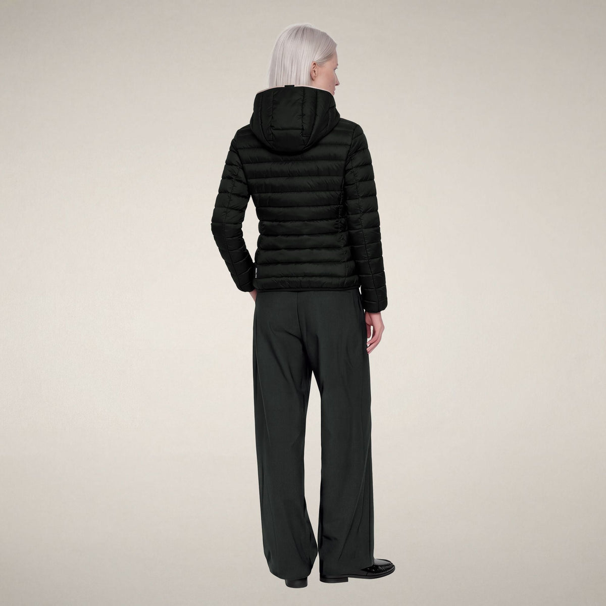Women's Puffer Jacket Alexis in Black