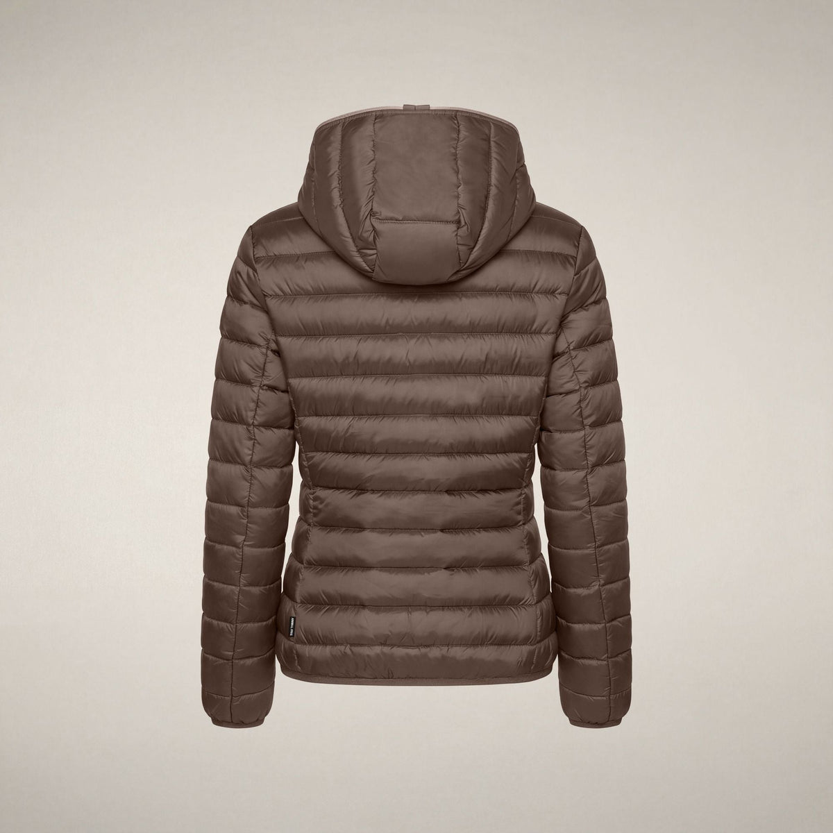 Women's Puffer Jacket Alexis in Mud Grey