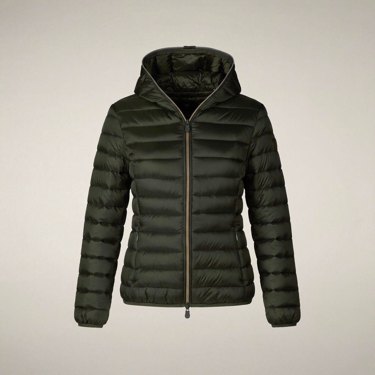 Women's Puffer Jacket Alexis in Pine Green