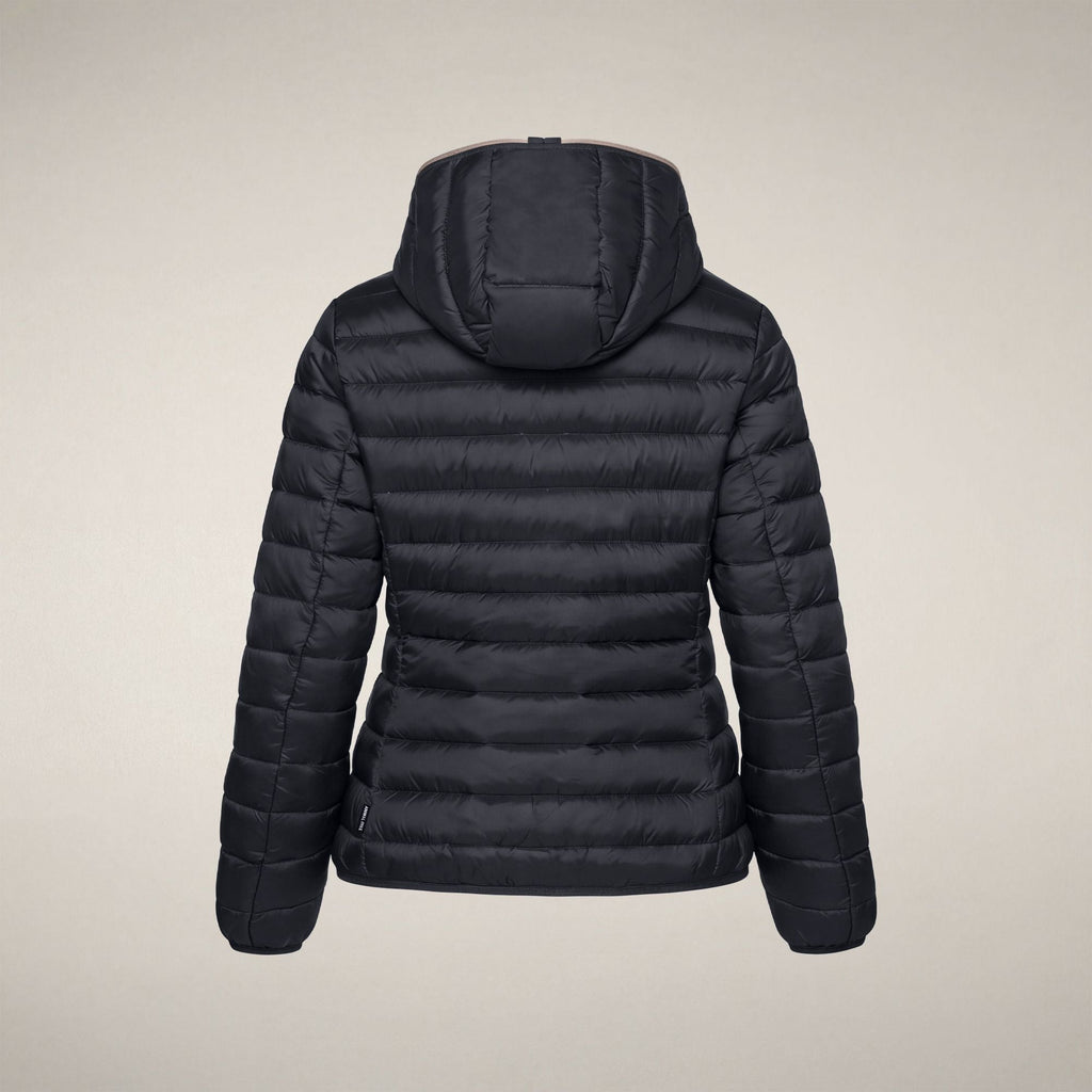 Women's Puffer Jacket Alexis in Blue Black