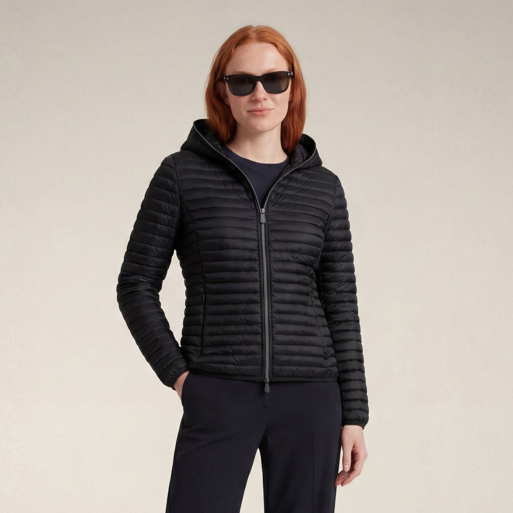 Women's Puffer Jacket Alexa in Black