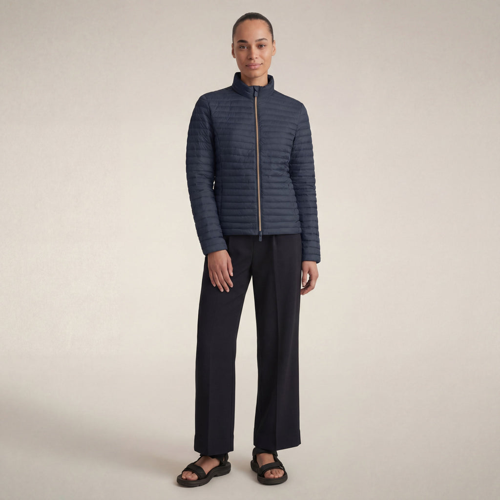 Women's Puffer Jacket Andreina in Blue Black