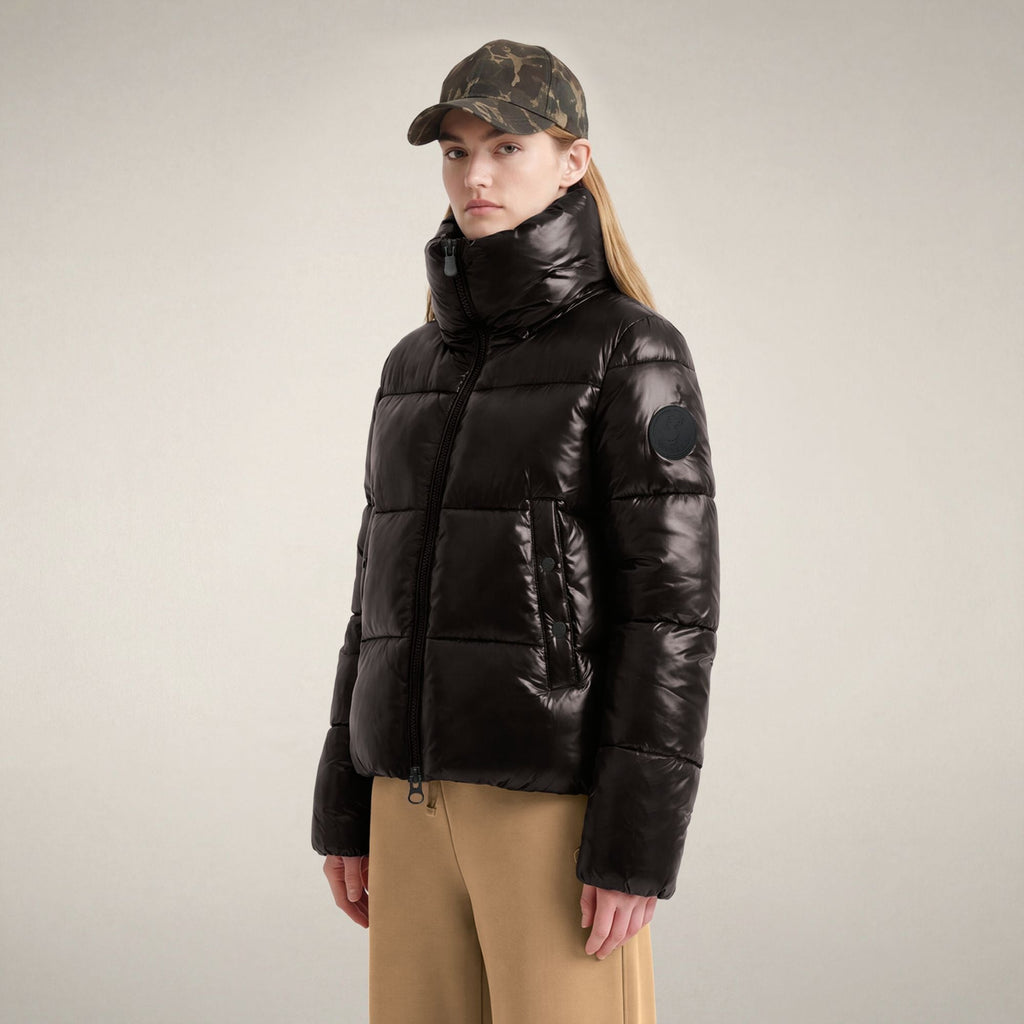 Women's Puffer Jacket Isla in Black