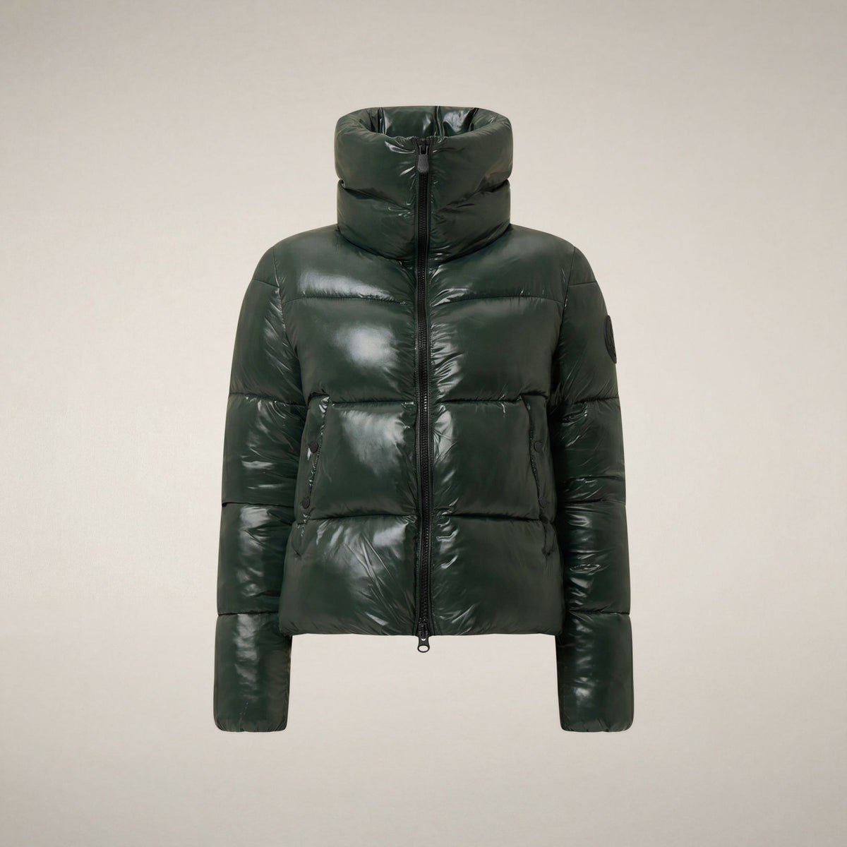 Women's Puffer Jacket Isla in Nori Green