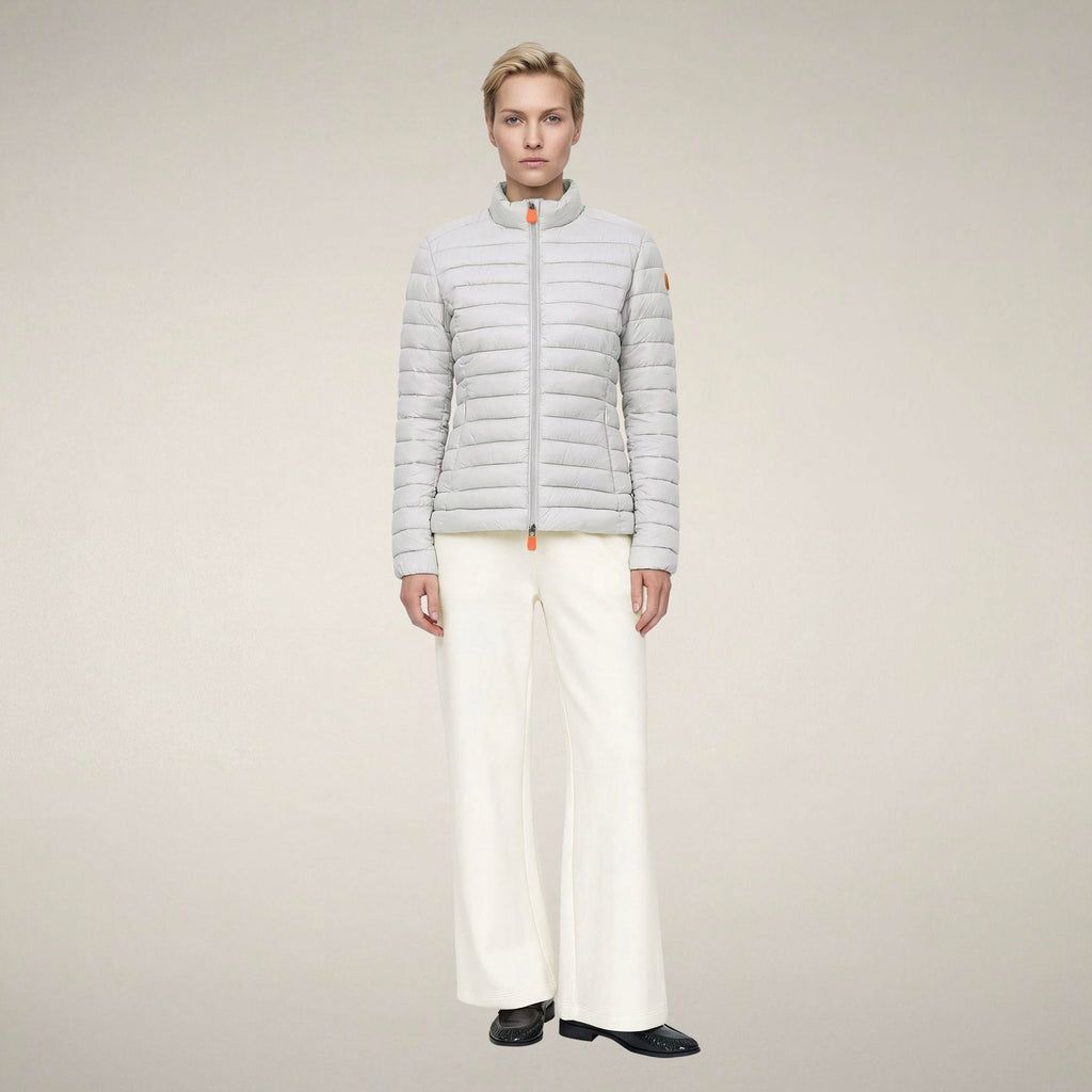Women's Puffer Jacket Carly in Frozen Grey