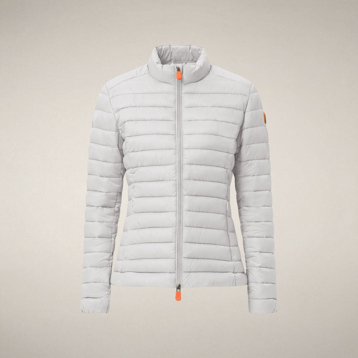 Women's Puffer Jacket Carly in Frozen Grey