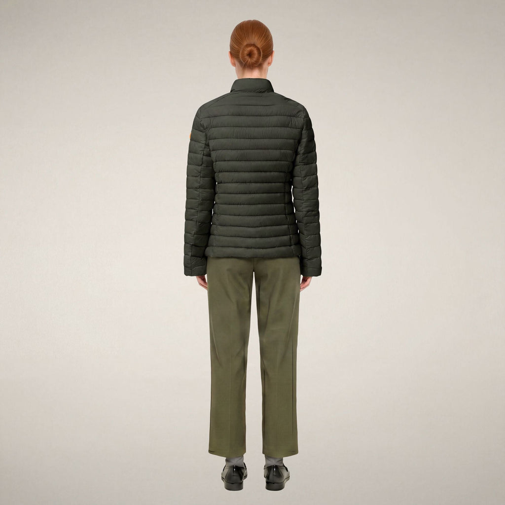 Women's Puffer Jacket Carly in Land Green