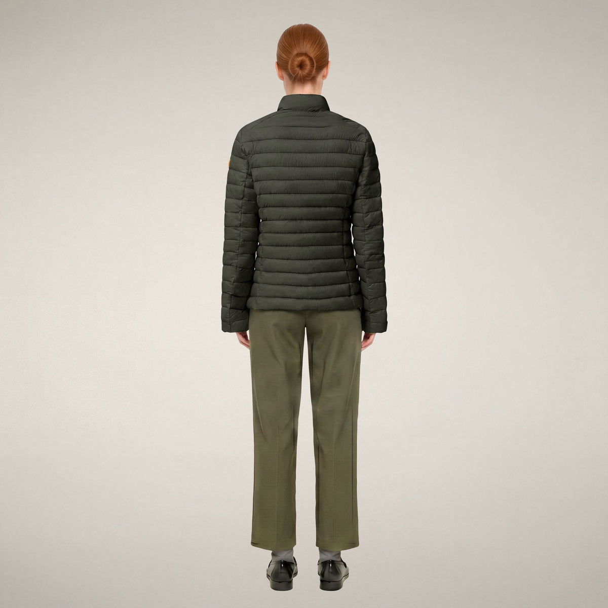 Women's Puffer Jacket Carly in Land Green
