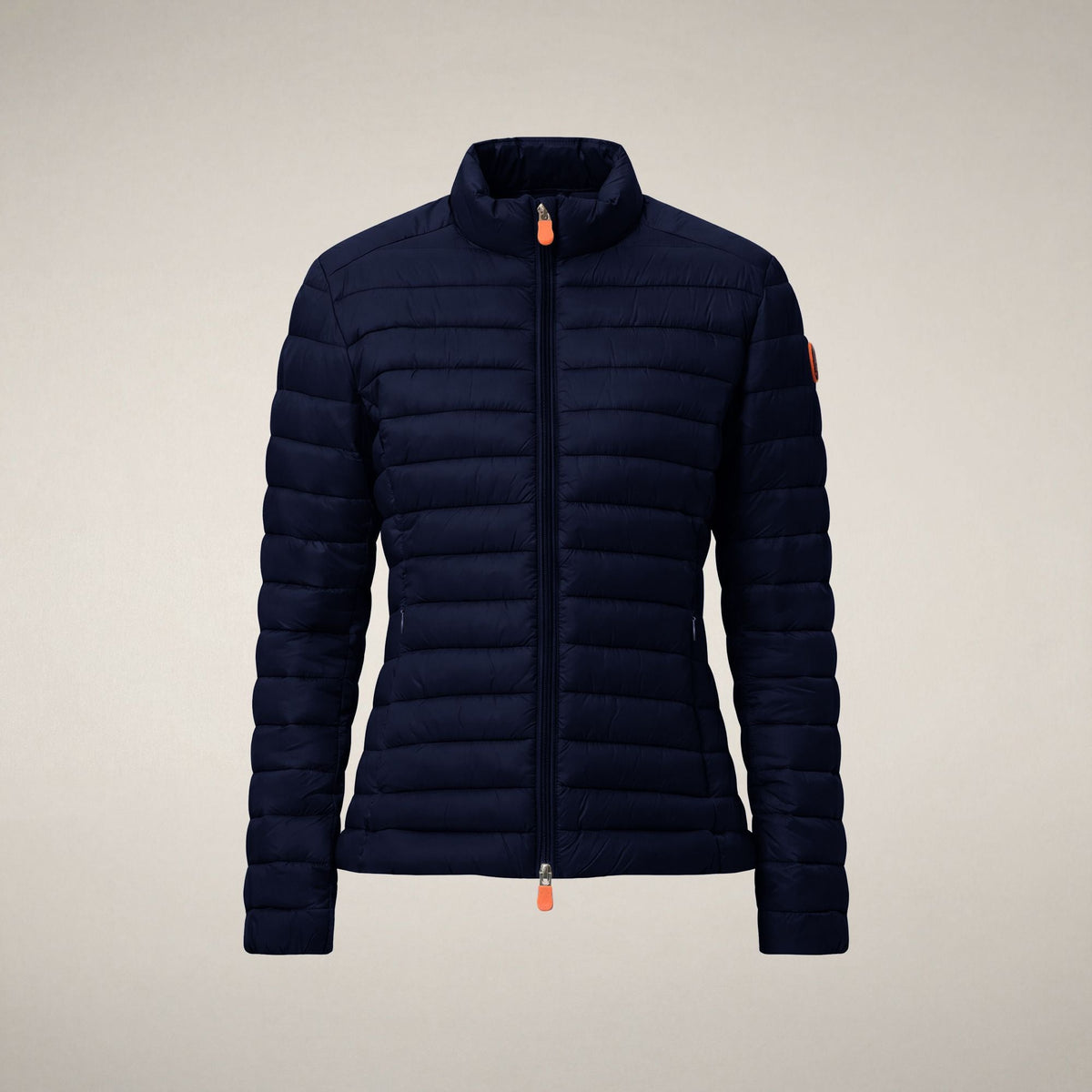 Women's Puffer Jacket Carly in Navy Blue