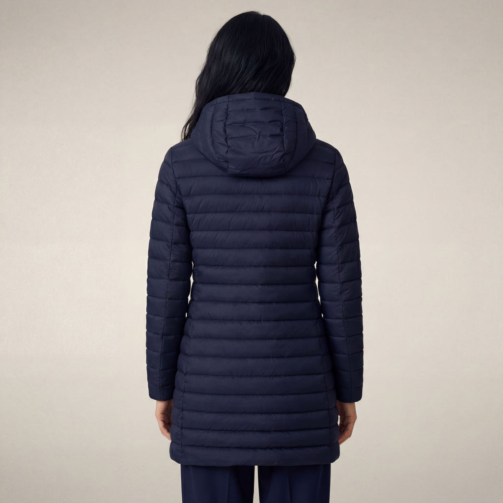 Women's Puffer Coat Bryanna in Navy Blue