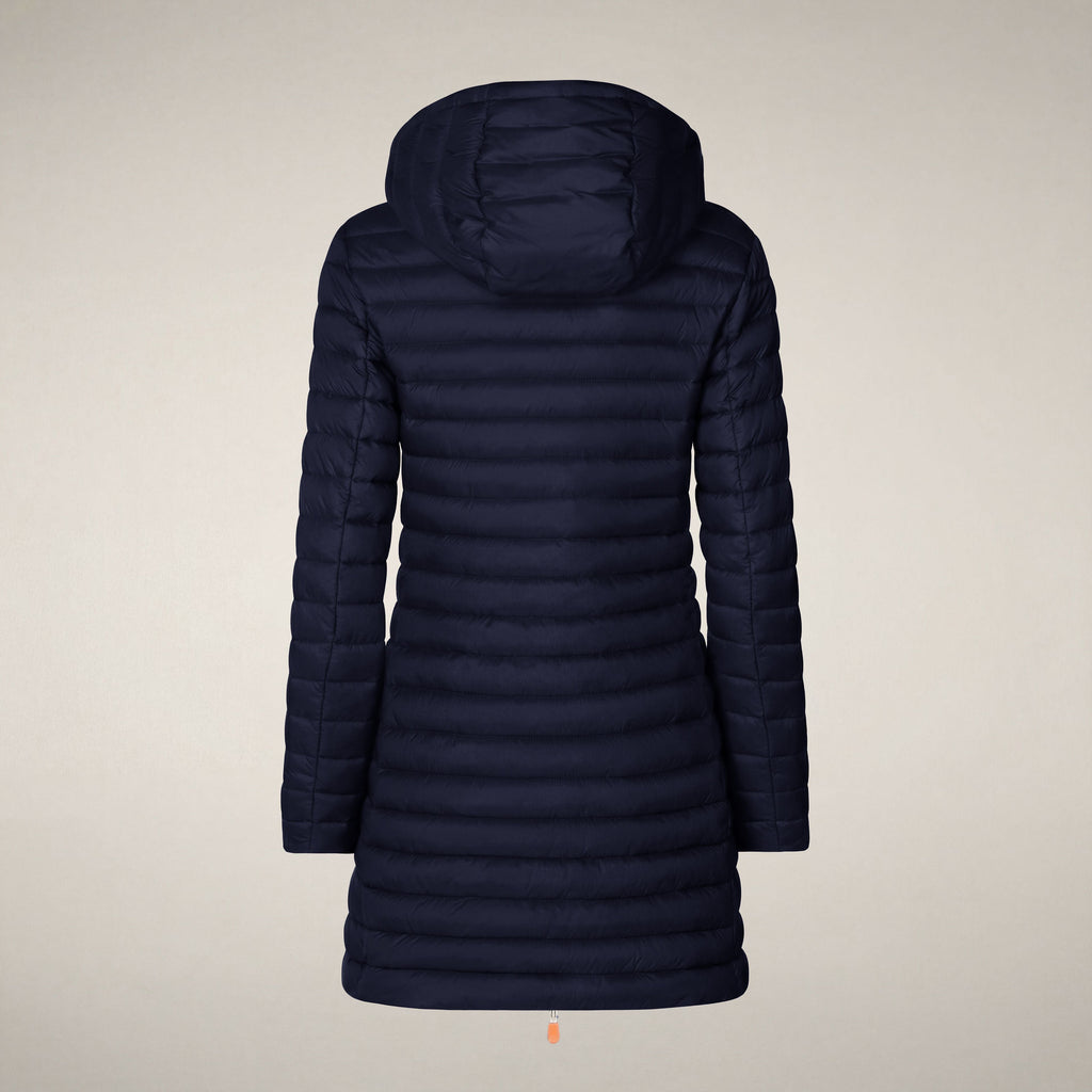 Women's Puffer Coat Bryanna in Navy Blue