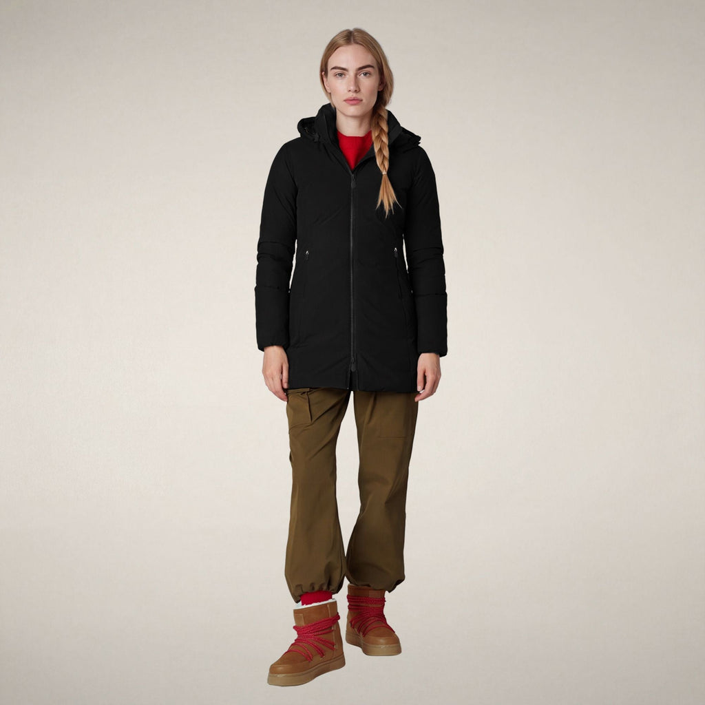 Women's Padded Coat Rachel in Black