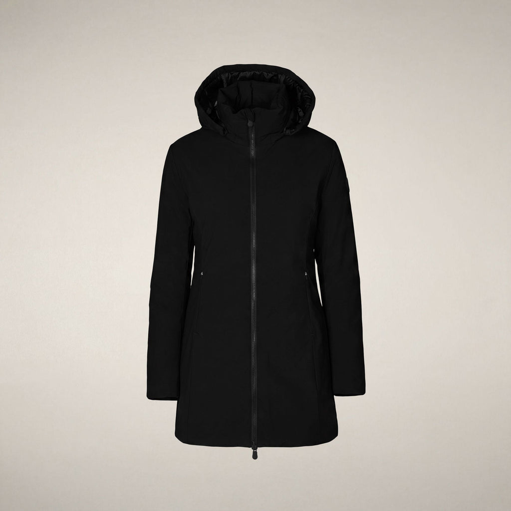 Women's Padded Coat Rachel in Black