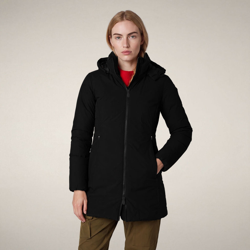 Women's Padded Coat Rachel in Black