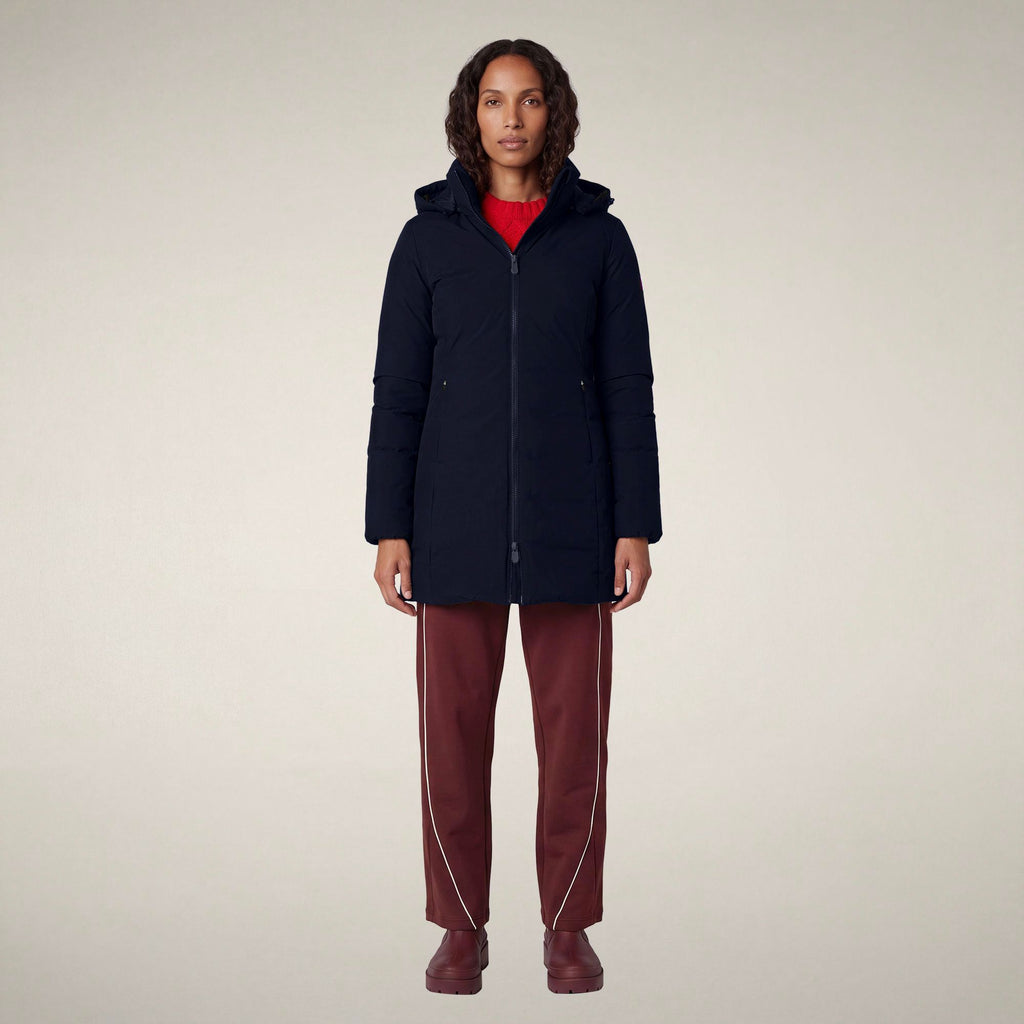 Women's Padded Coat Rachel in Navy Blue