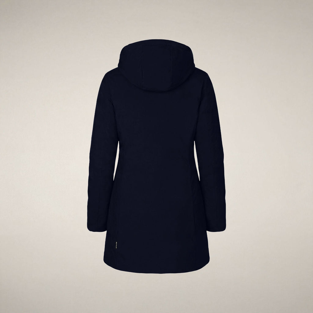 Women's Padded Coat Rachel in Navy Blue