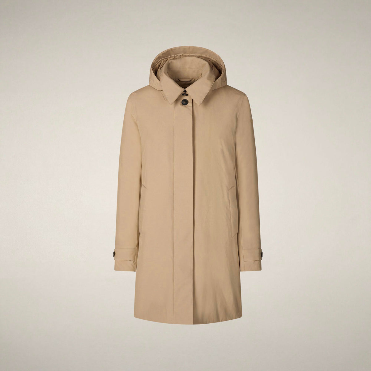 Women's Raincoat Embie in Stardust Beige