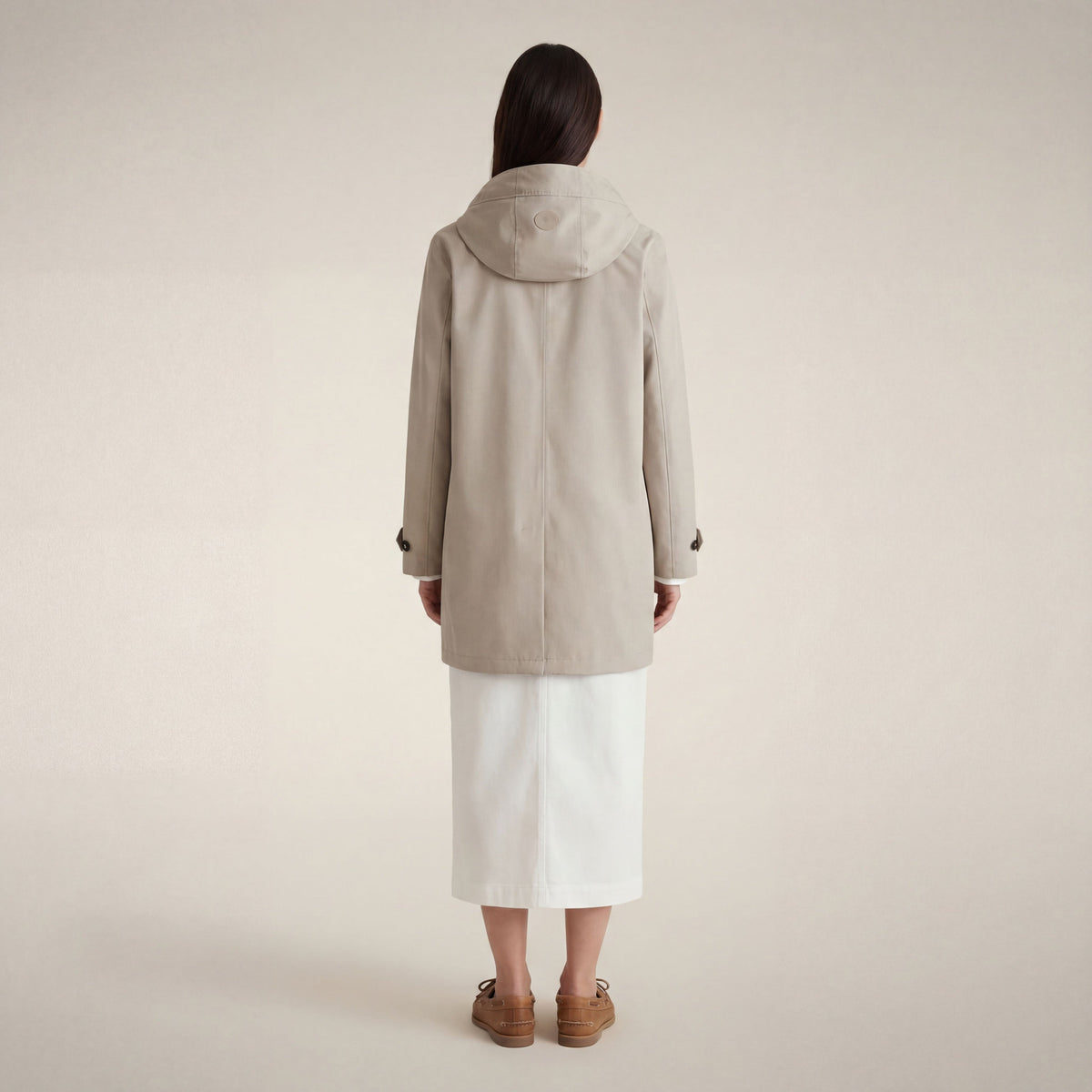 Women's Raincoat April in Rainy Beige