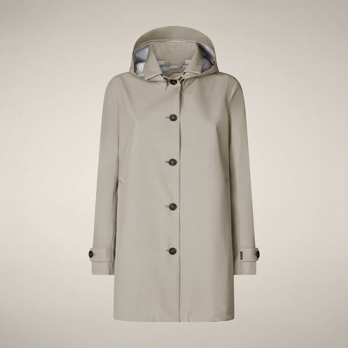 Women's Raincoat April in Rainy Beige