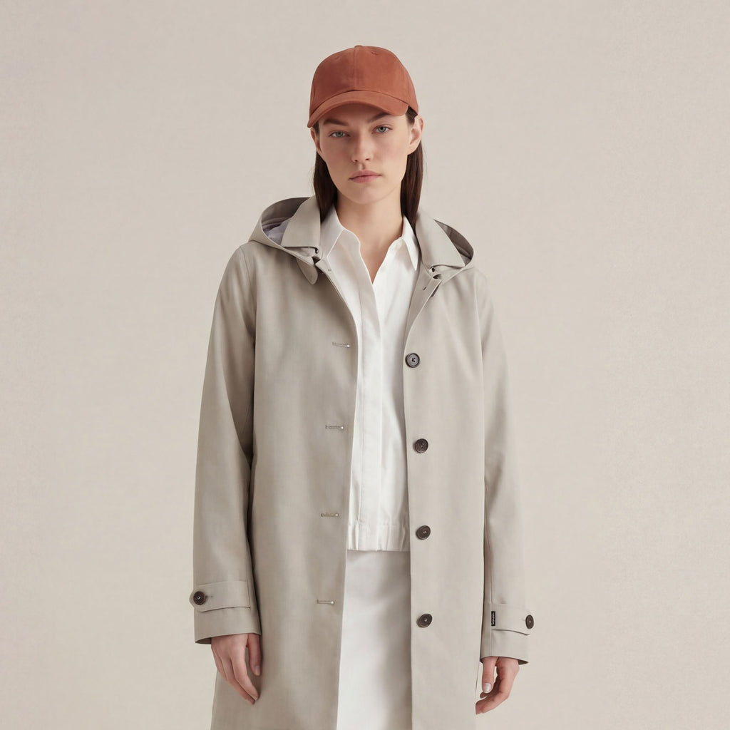 Women's Raincoat April in Rainy Beige