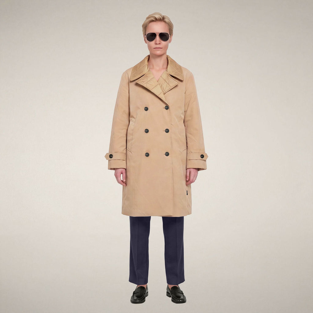Women's Raincoat Pilar in Stardust Beige