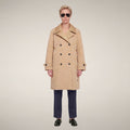 Women's Raincoat Pilar in Stardust Beige