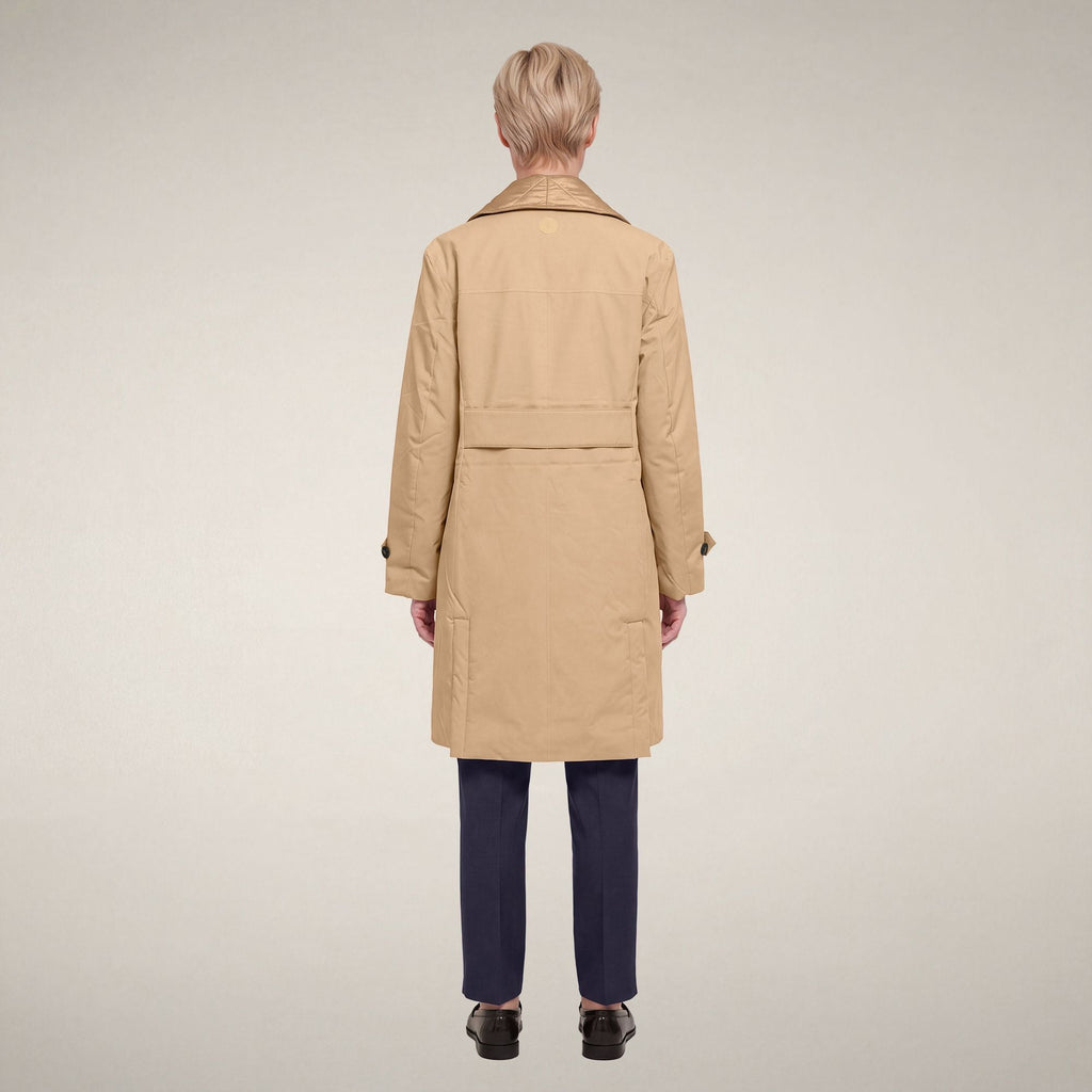 Women's Raincoat Pilar in Stardust Beige