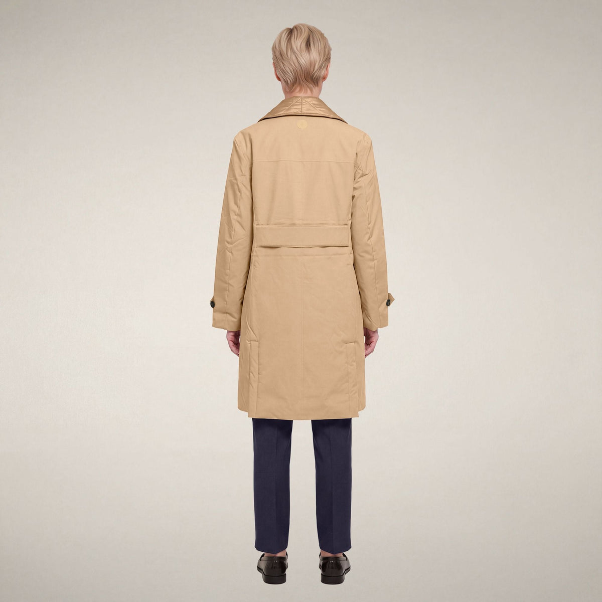 Women's Raincoat Pilar in Stardust Beige