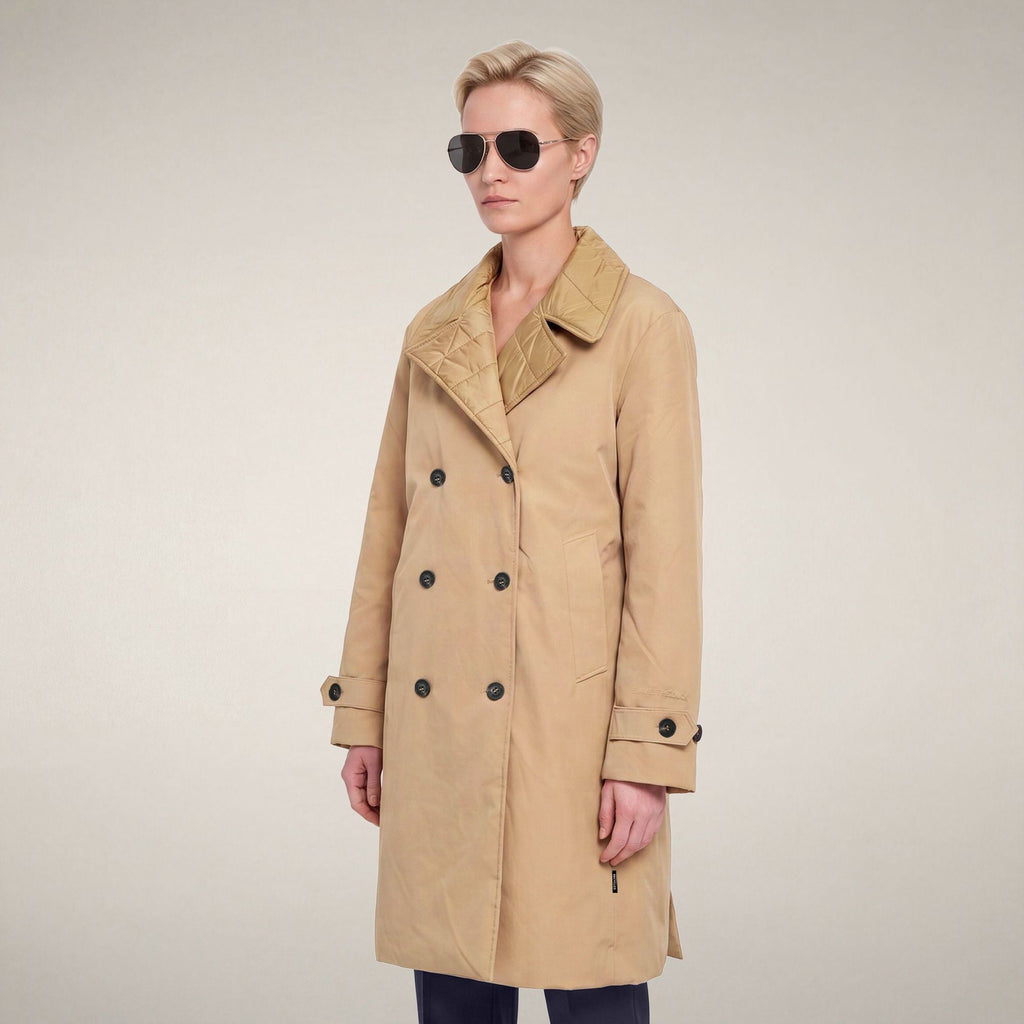 Women's Raincoat Pilar in Stardust Beige