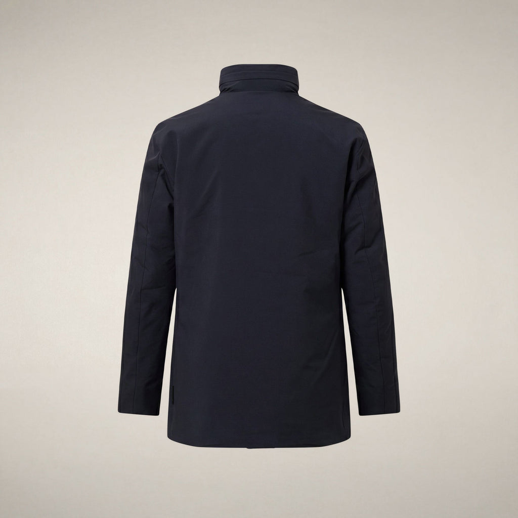 Men's Raincoat Blaise in Blue Black