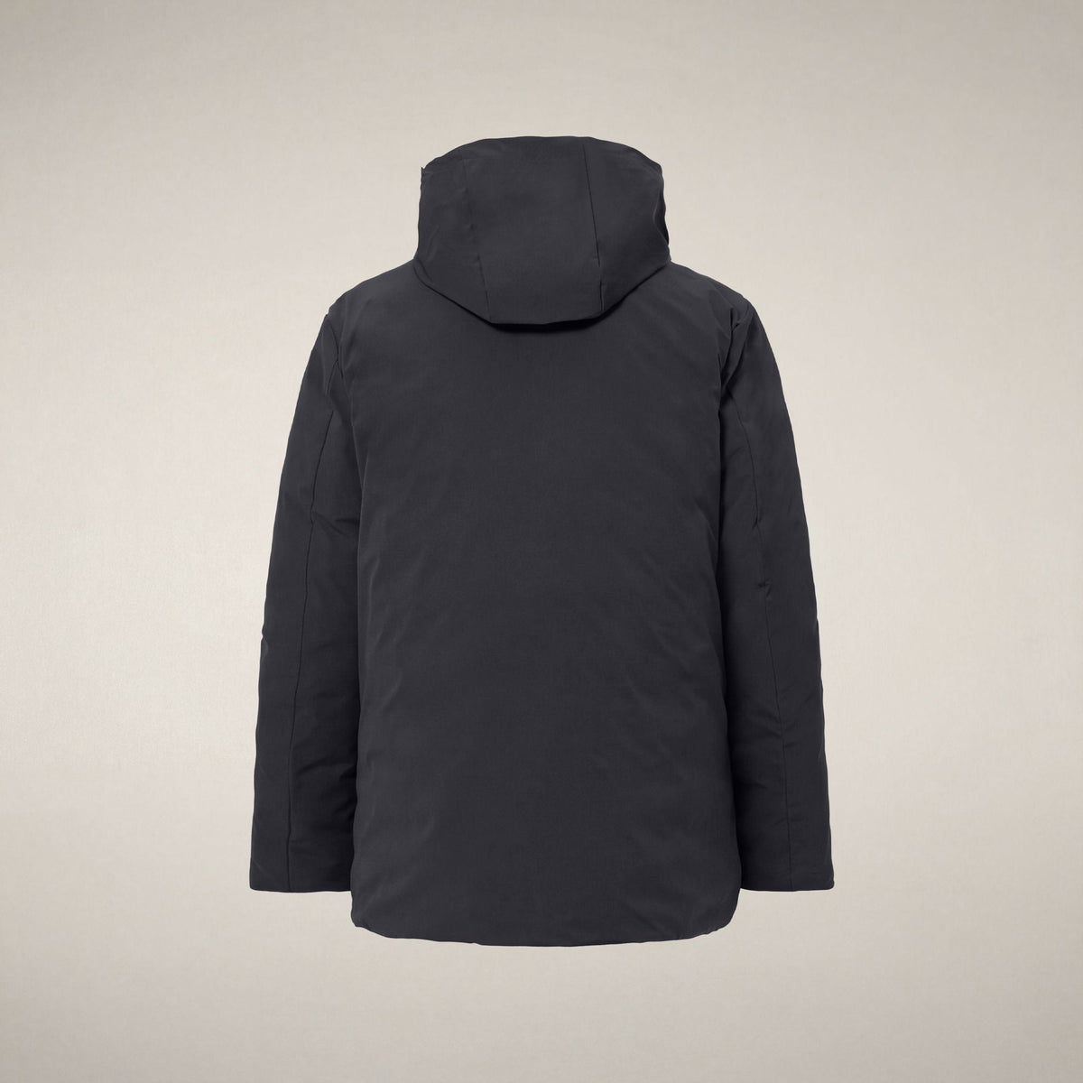 Men's Coat Rolf in Ebony Grey