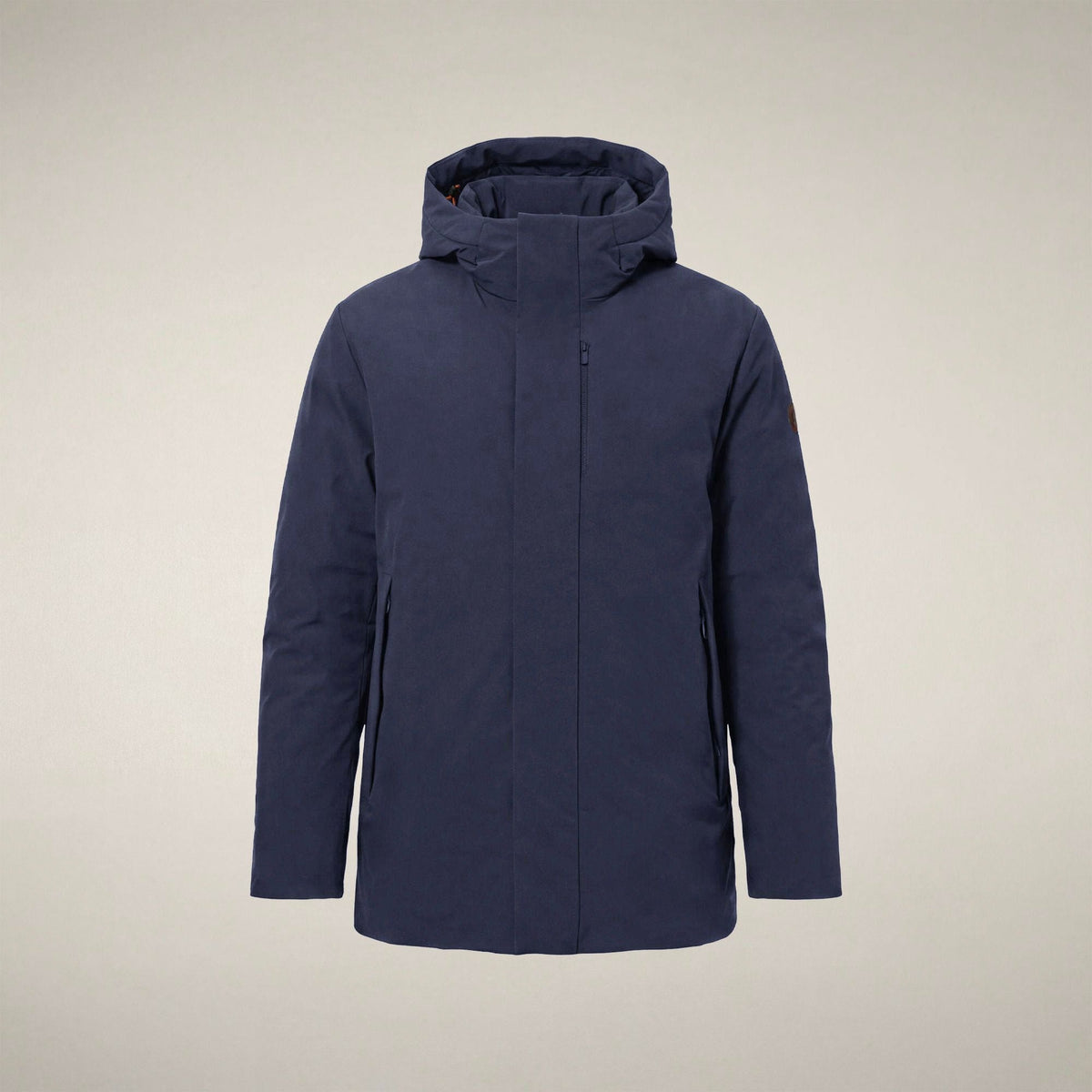 Men's Coat Rolf in Navy Blue
