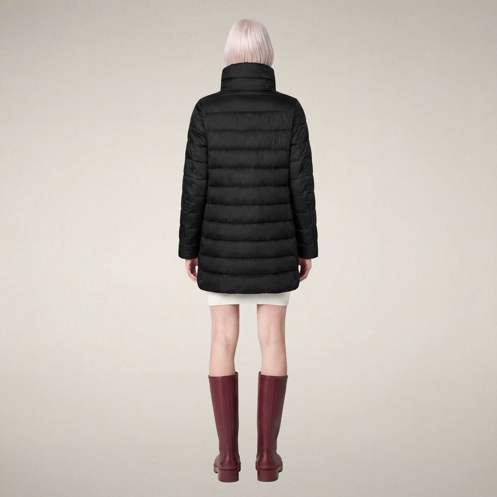 Women's Puffer Coat Lydia in Black