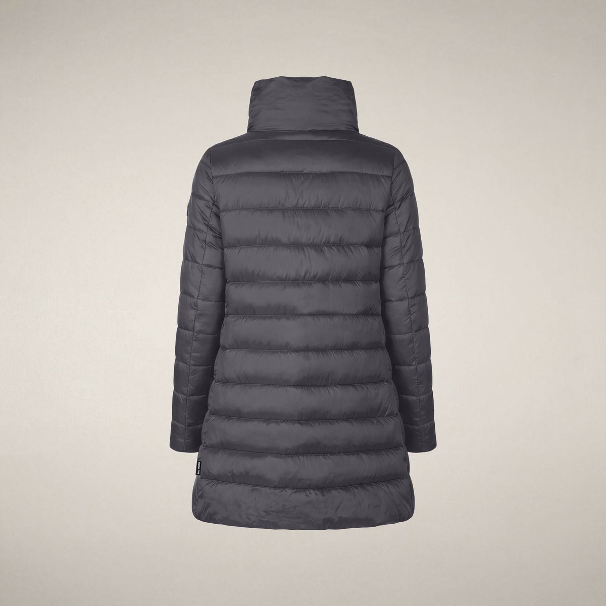 Women's Puffer Coat Lydia in Ebony Grey