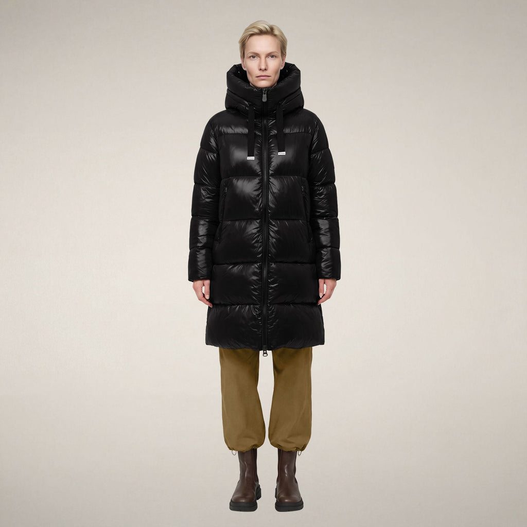 Women's Puffer Coat Isabel in Black
