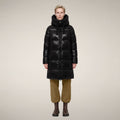 Women's Puffer Coat Isabel in Black