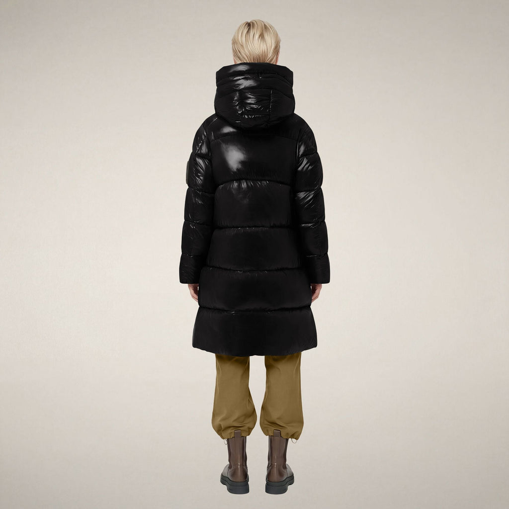 Women's Puffer Coat Isabel in Black