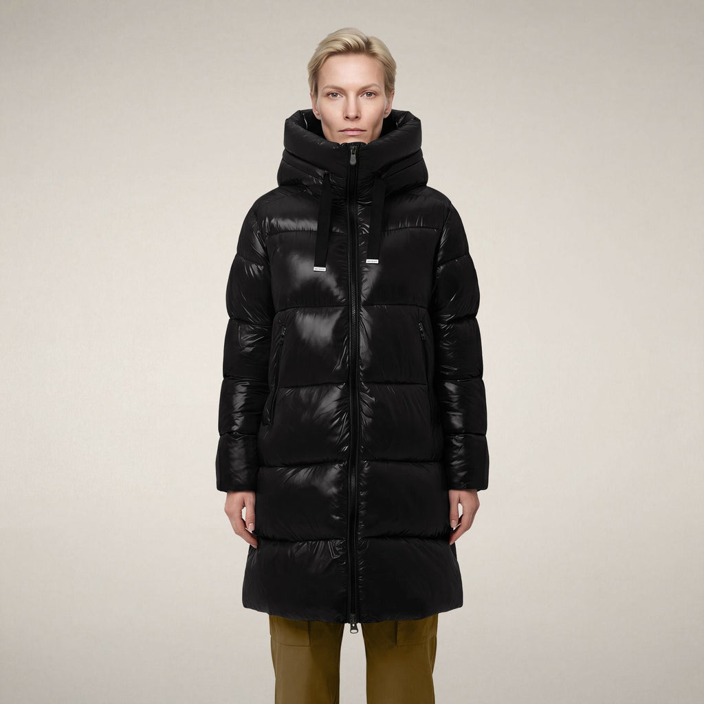 Women's Puffer Coat Isabel in Black