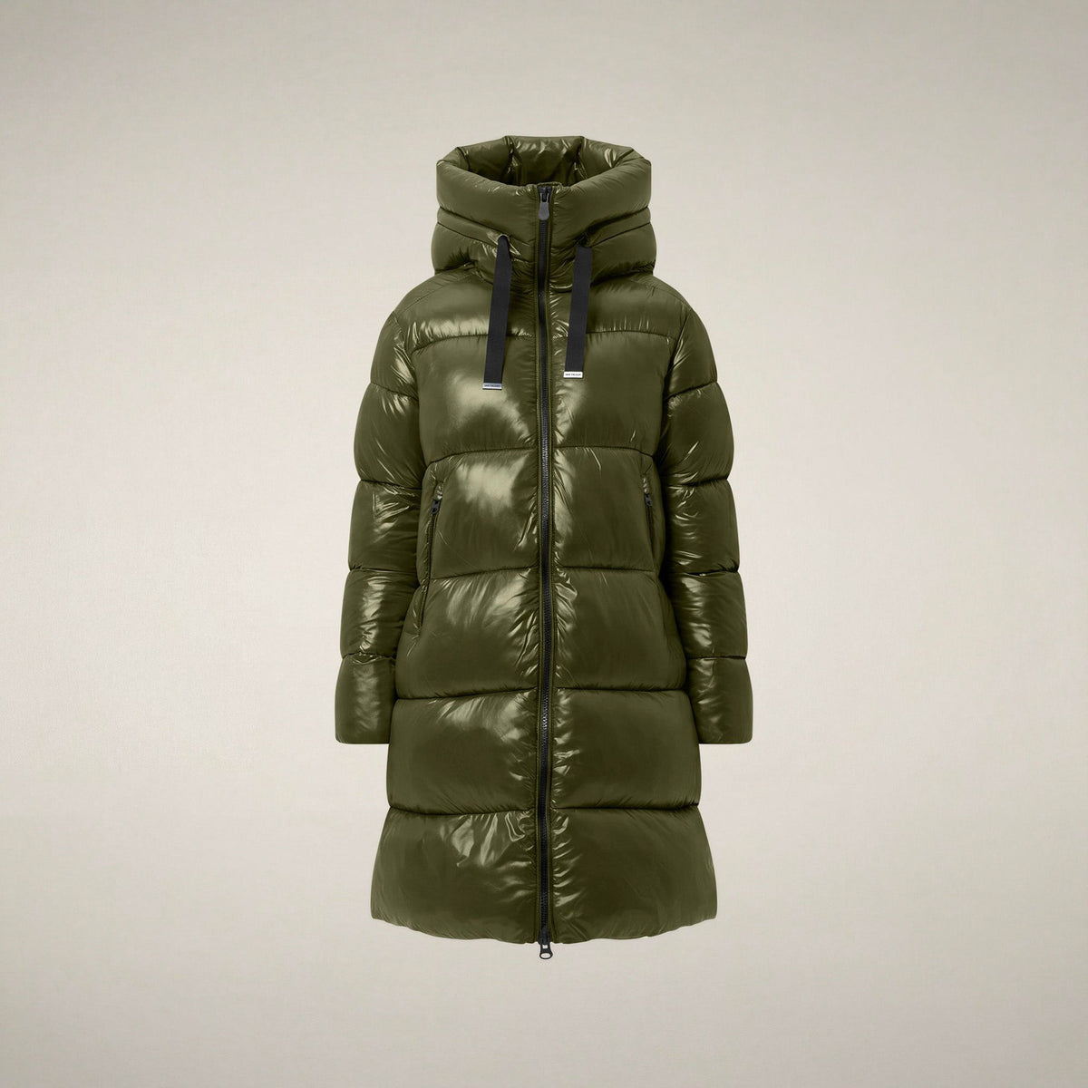 Women's Puffer Coat Isabel in Pine Green