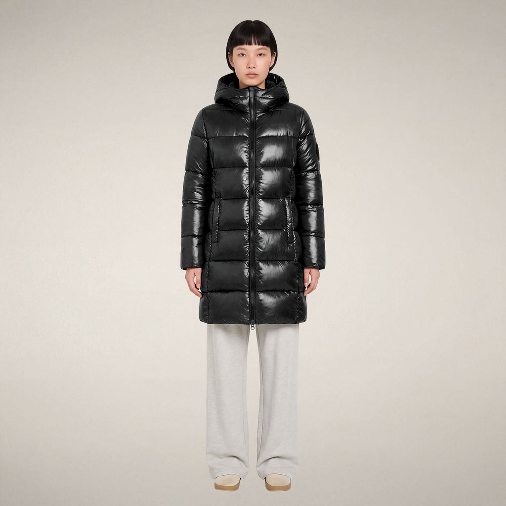 Women's Puffer Coat Ines in Black
