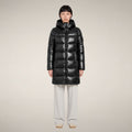 Women's Puffer Coat Ines in Black