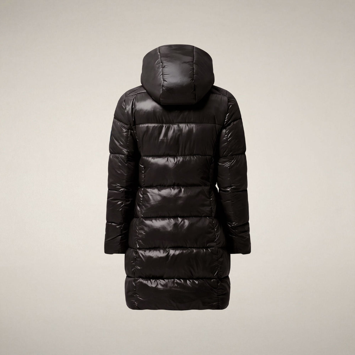 Women's Puffer Coat Ines in Brown Black