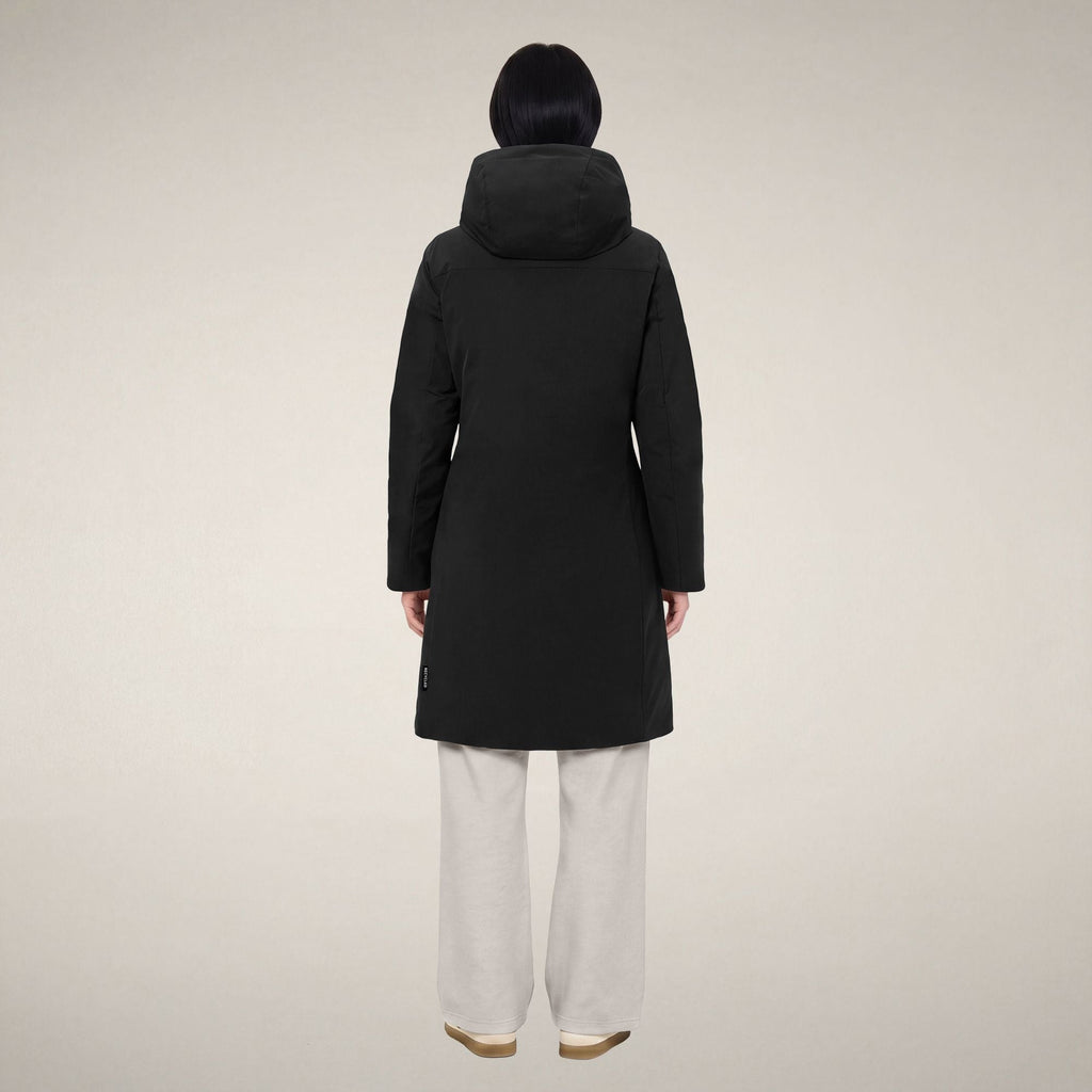 Women's Padded Coat Leandra in Black