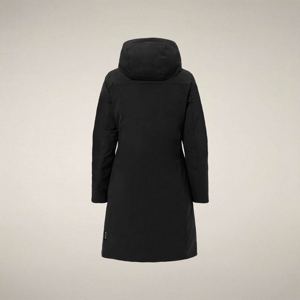 Women's Padded Coat Leandra in Black