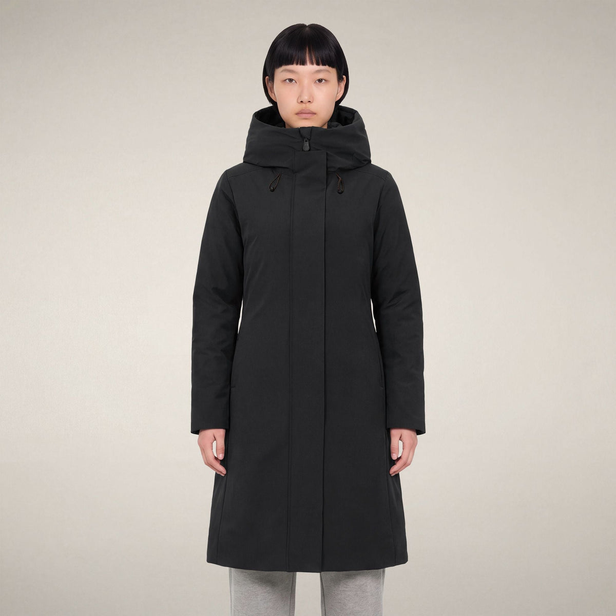 Women's Padded Coat Leandra in Black