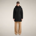 Women's Puffer Coat Carol in Black